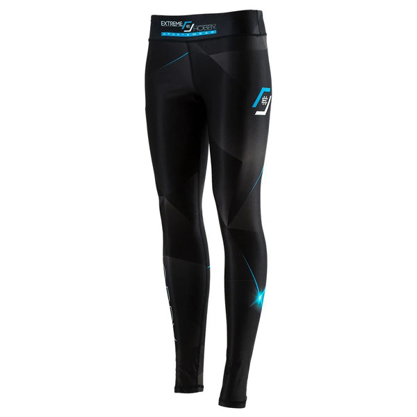 Extreme Hobby Legginsy Sportowe Damskie MT Sport Turkusowe