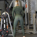 Extreme Hobby Legginsy Sportowe Damskie HAVOC Khaki