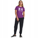 Under Armour T-shirt Damski Sportstyle Logo Fioletowy