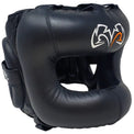 Rival Kask bokserski RHGFS3 z ochroną nosa Face-Saver Czarny