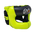 Rival Kask bokserski RHGFS3 z ochroną nosa Face-Saver Limonkowy