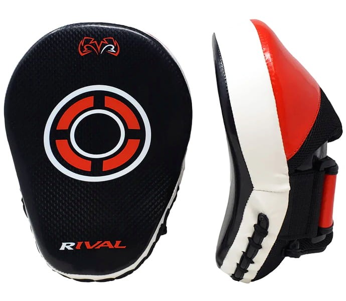 Rival Tarcze Bokserskie Łapy Trenera RPM7 Fitness Plus Czarne/Czerwone