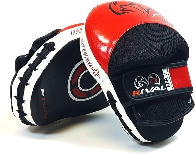 Rival Tarcze Bokserskie Łapy Trenera RPM7 Fitness Plus Czarne/Czerwone