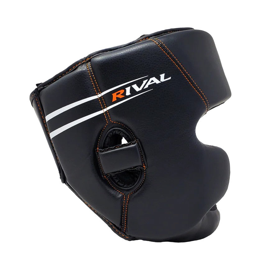 Rival Kask bokserski RHG60F z osłoną policzków Czarny