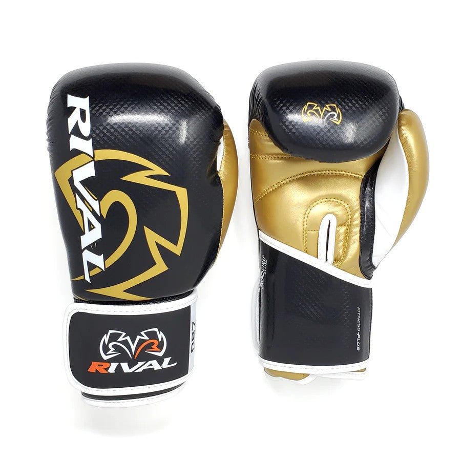 Rival Rękawice bokserskie przyrządowe RB7 Fitness Czarne/Złote