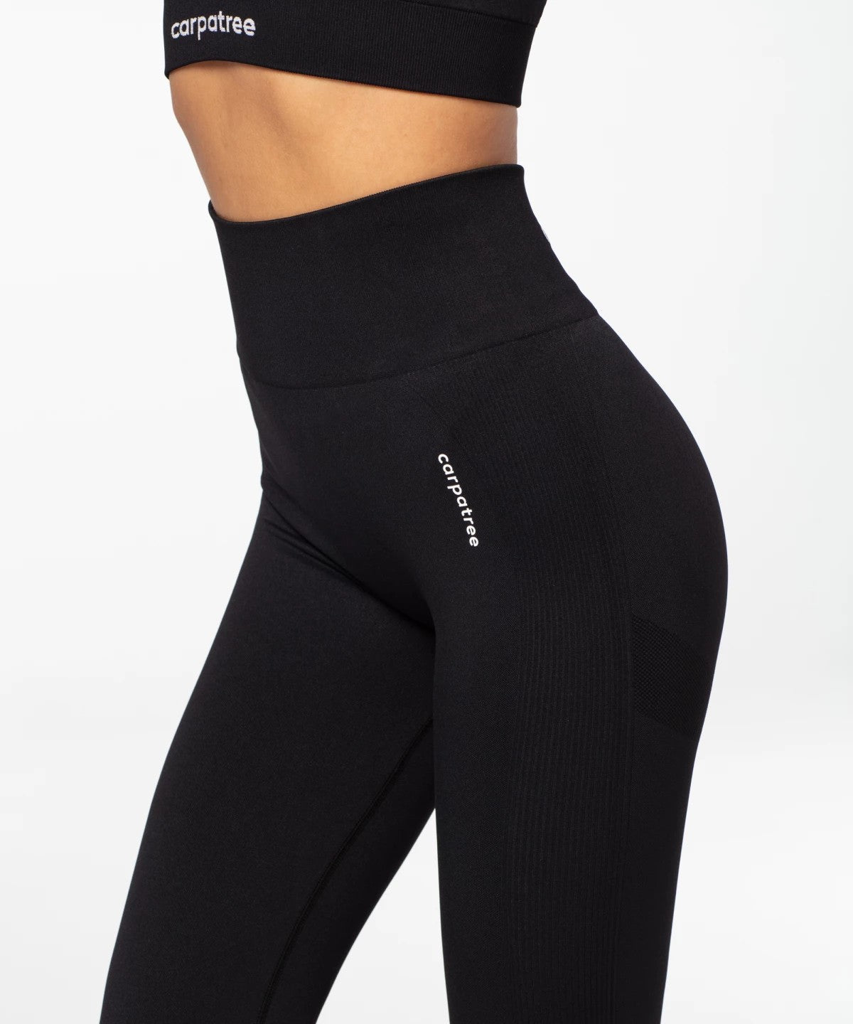 Carpatree Legginsy Bezszwowe Allure Czarne