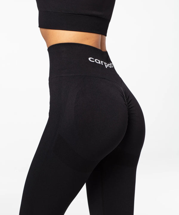Carpatree Legginsy Bezszwowe Allure Czarne