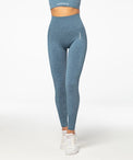 Carpatree Legginsy Bezszwowe Allure Niebieski Melanż