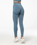 Carpatree Legginsy Bezszwowe Allure Niebieski Melanż