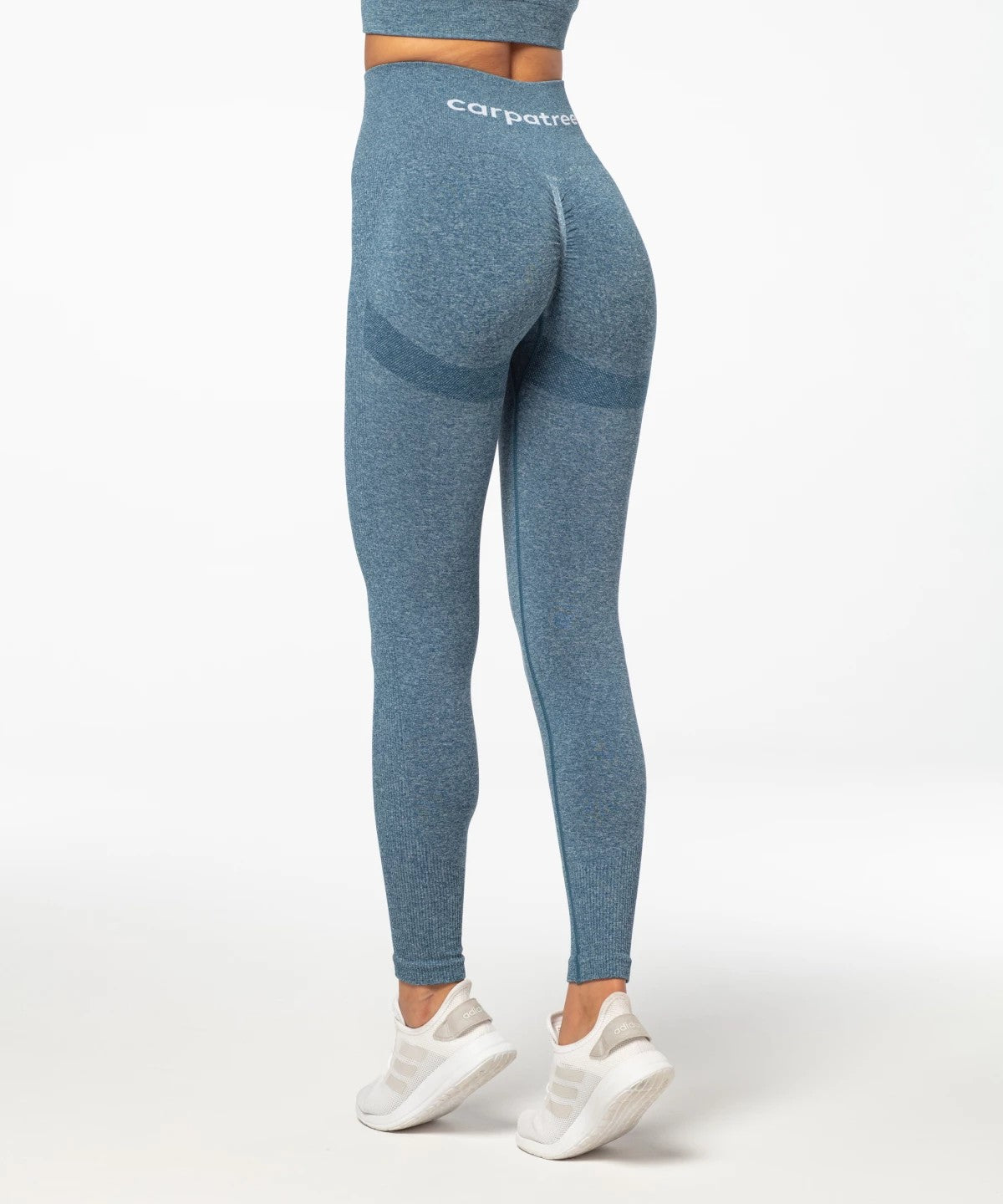 Carpatree Legginsy Bezszwowe Allure Niebieski Melanż
