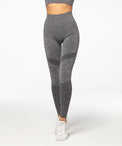 Carpatree Legginsy Bezszwowe Vibe wysoki stan Szare
