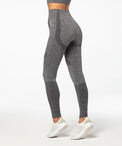Carpatree Legginsy Bezszwowe Vibe wysoki stan Szare