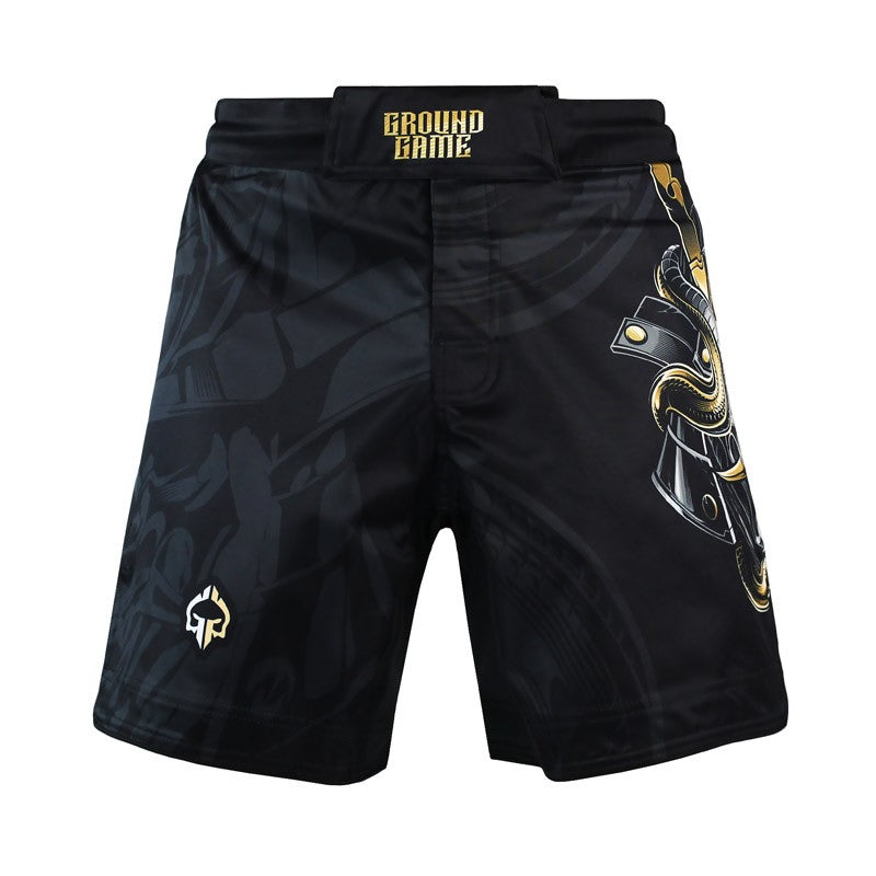 Ground Game Spodenki MMA ONI Samurai