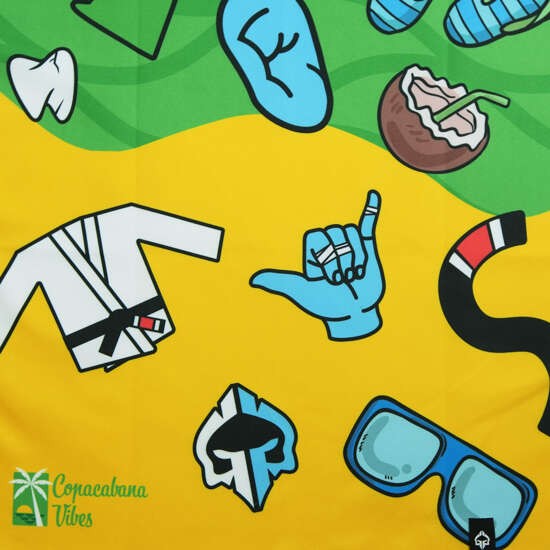 Ground Game Szybkoschnący Ręcznik z Mikrofibry Copacabana (75x150 cm)
