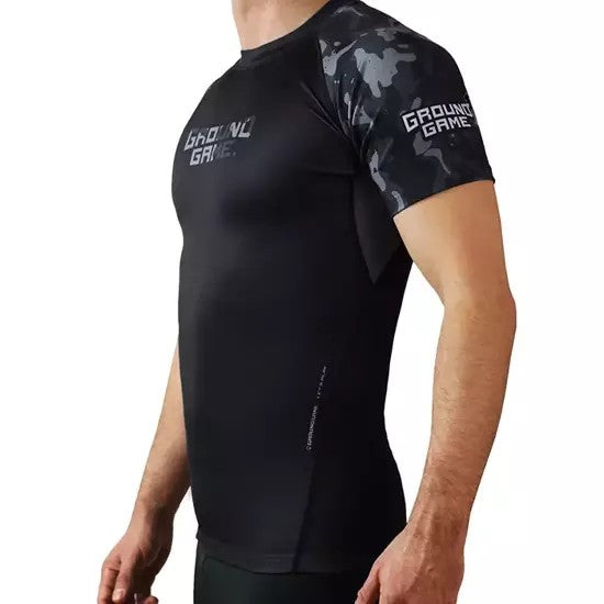 Ground Game Rashguard Męski Moro 4.0 Krótki Rękaw