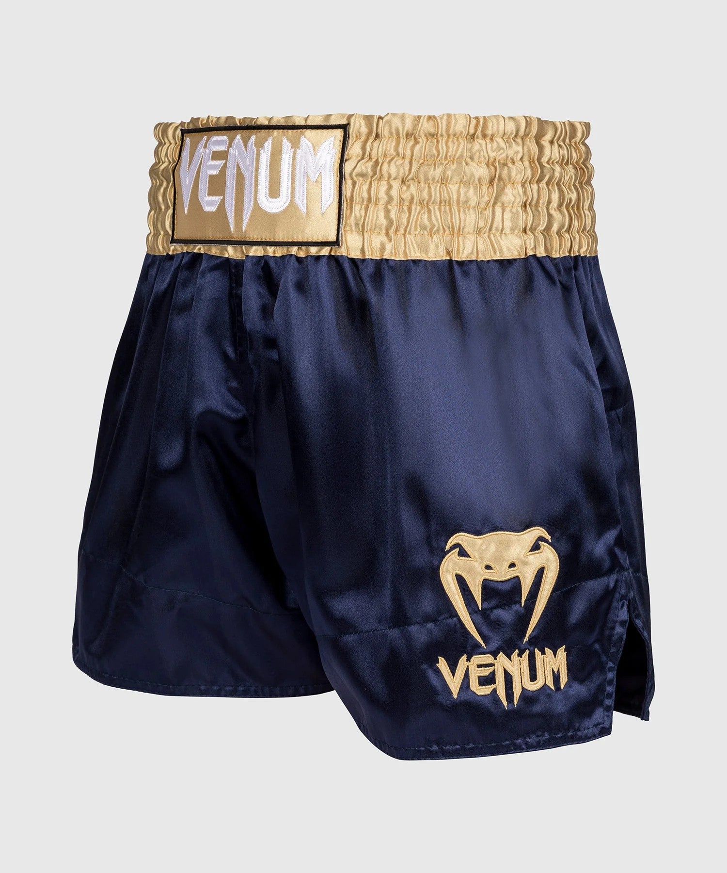 Venum Spodenki Classic Muay Thai Granatowe/Złote