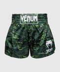 Venum Spodenki Classic Muay Thai Forest Camo Zielone