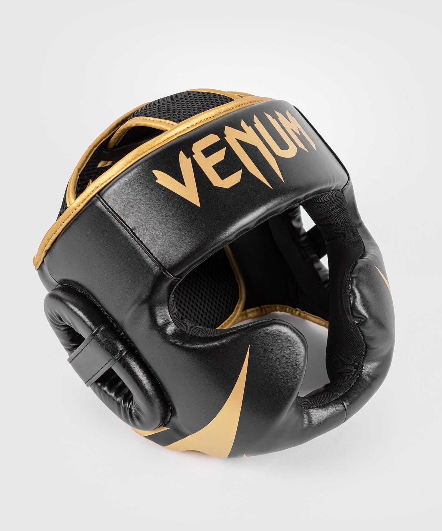 Venum Kask Bokserski Sparingowy Challenger Czarny/Złoty