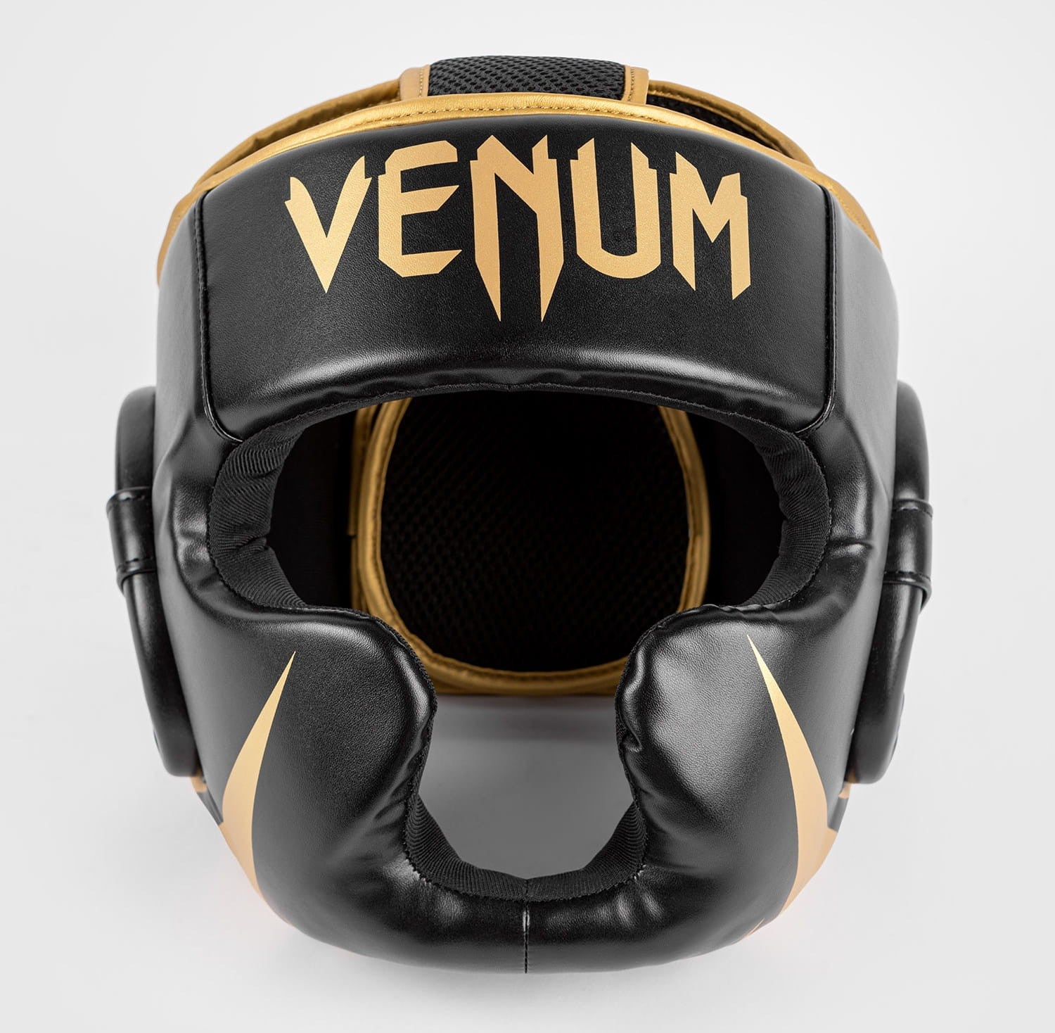 Venum Kask Bokserski Sparingowy Challenger Czarny/Złoty