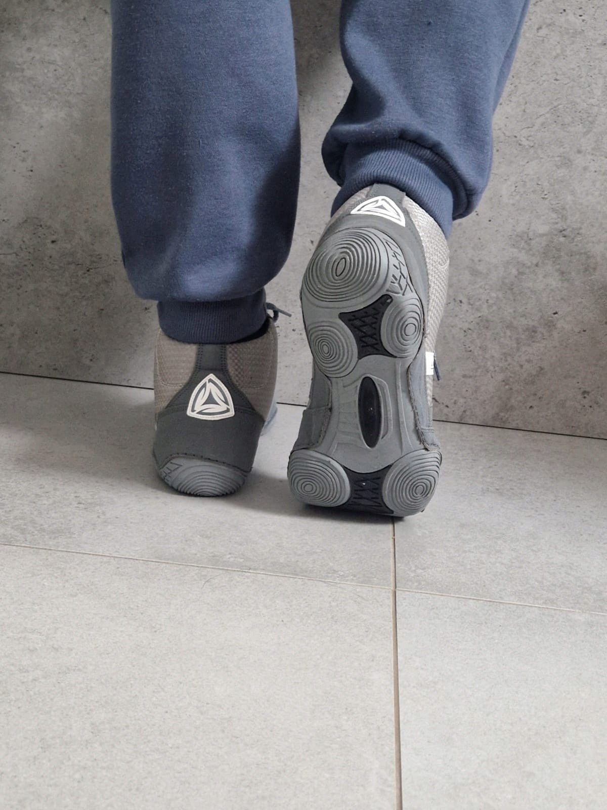 La Sport Buty Zapaśnicze Dla dzieci Szare