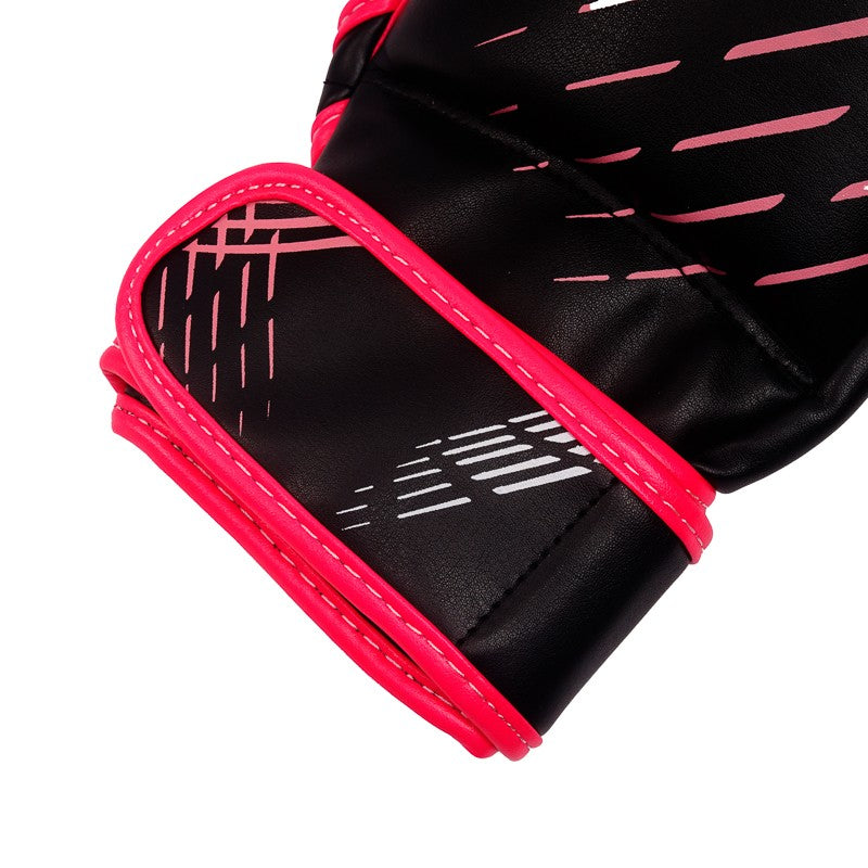 StormCloud Rękawice do MMA dla dzieci Lynx Czarno-Różowe 7oz