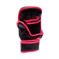 StormCloud Rękawice do MMA dla dzieci Lynx Czarno-Różowe 7oz