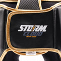 StormCloud Kask Bokserski dla dzieci Lynx Czarno-Złoty