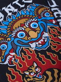 MANTO Rashguard Męski z Długim Rękawem TIGERS Czarny