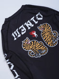 MANTO Rashguard Męski z Długim Rękawem TIGERS Czarny
