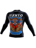 MANTO Rashguard Męski z Długim Rękawem TIGERS Czarny