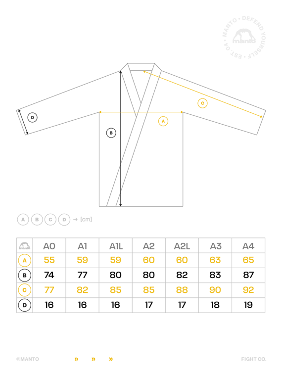MANTO Kimono/GI BJJ Męskie RISE 2.0 Niebieskie