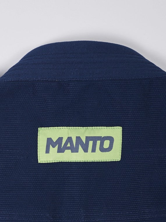 MANTO Kimono/GI BJJ Męskie RISE 2.0 Niebieskie