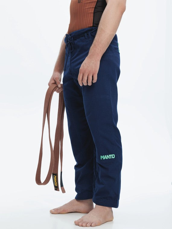 MANTO Kimono/GI BJJ Męskie RISE 2.0 Niebieskie