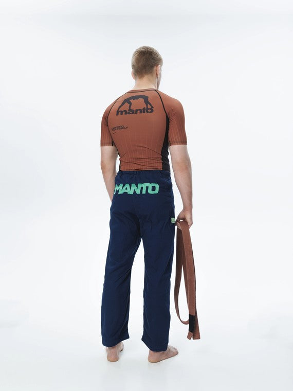 MANTO Kimono/GI BJJ Męskie RISE 2.0 Niebieskie