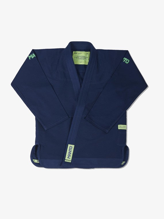 MANTO Kimono/GI BJJ Męskie RISE 2.0 Niebieskie