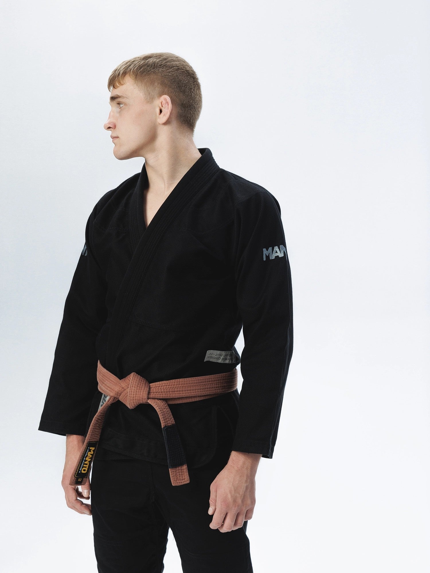 MANTO Kimono/GI BJJ Męskie RISE 2.0 Czarne