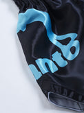 MANTO spodenki MUAY THAI DUAL Czarne/Niebieskie