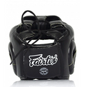 Fairtex Kask Bokserski HG14 z Ochroną Nosa Czarny