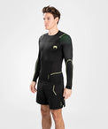 Venum Fusion 2.0 Rashguard Męski Długi Rękaw Czarny/Żółty