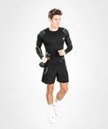 Venum Fusion 2.0 Rashguard Męski Długi Rękaw Czarny/Żółty