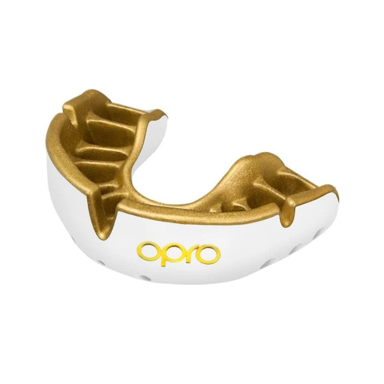 Opro Ochraniacz Na Zęby Dla Dzieci Gold Biały/Złoty