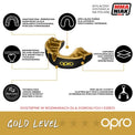 Opro Ochraniacz Na Zęby Dla Dzieci Gold Biały/Złoty