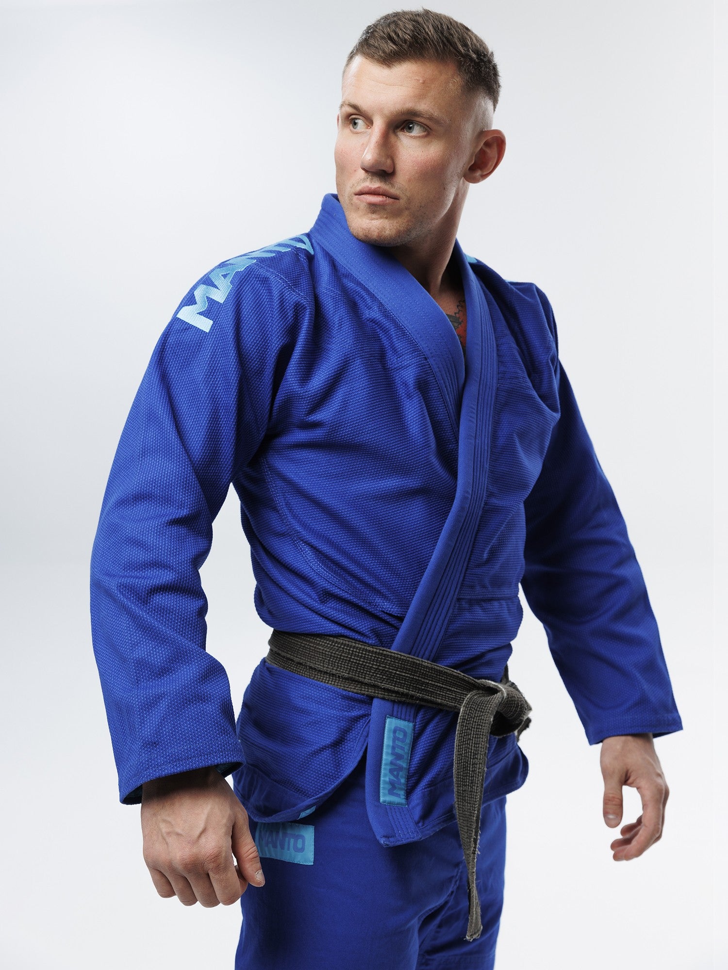 MANTO Kimono/Gi BJJ Męskie X5 Niebieskie