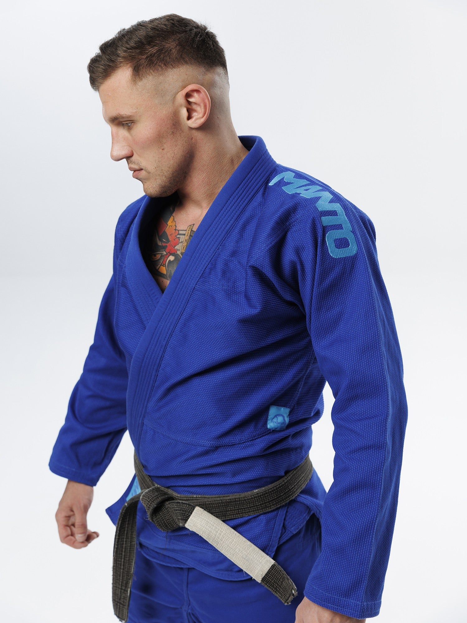MANTO Kimono/Gi BJJ Męskie X5 Niebieskie