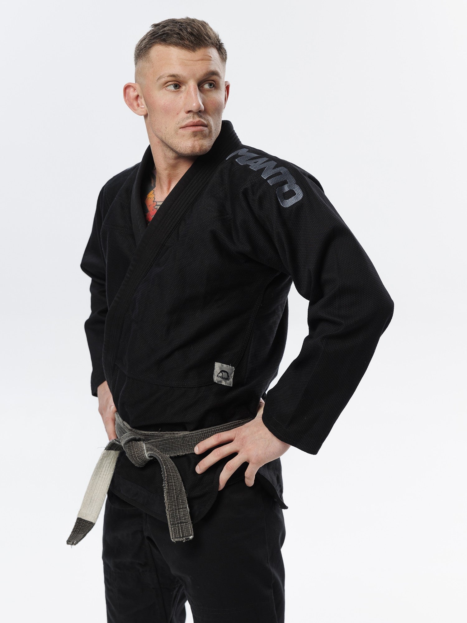 MANTO Kimono/Gi BJJ Męskie X5 Blackout Czarne