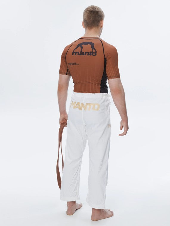 MANTO Kimono/GI BJJ Męskie RISE 2.0 Białe