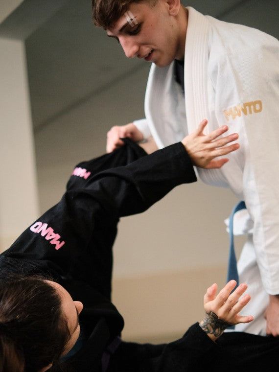 MANTO Kimono/GI BJJ Męskie RISE 2.0 Białe