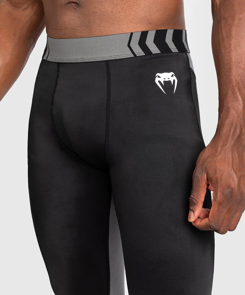 Venum Legginsy Męskie  Tempest Czarne/Szare