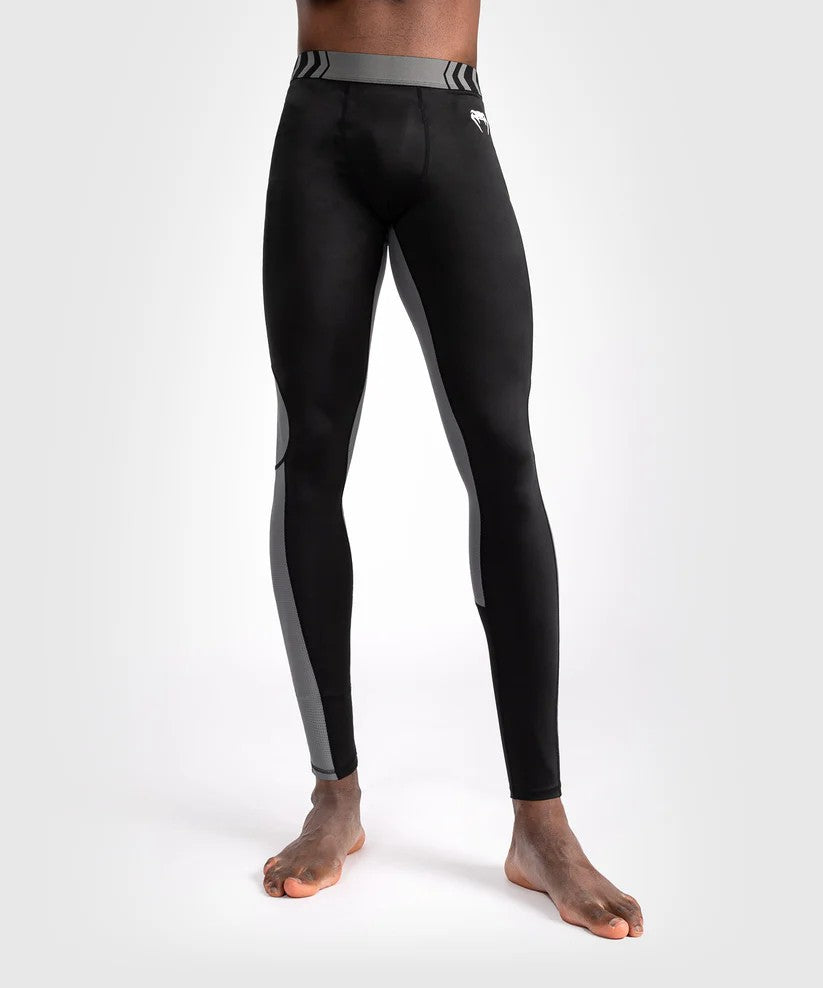 Venum Legginsy Męskie  Tempest Czarne/Szare