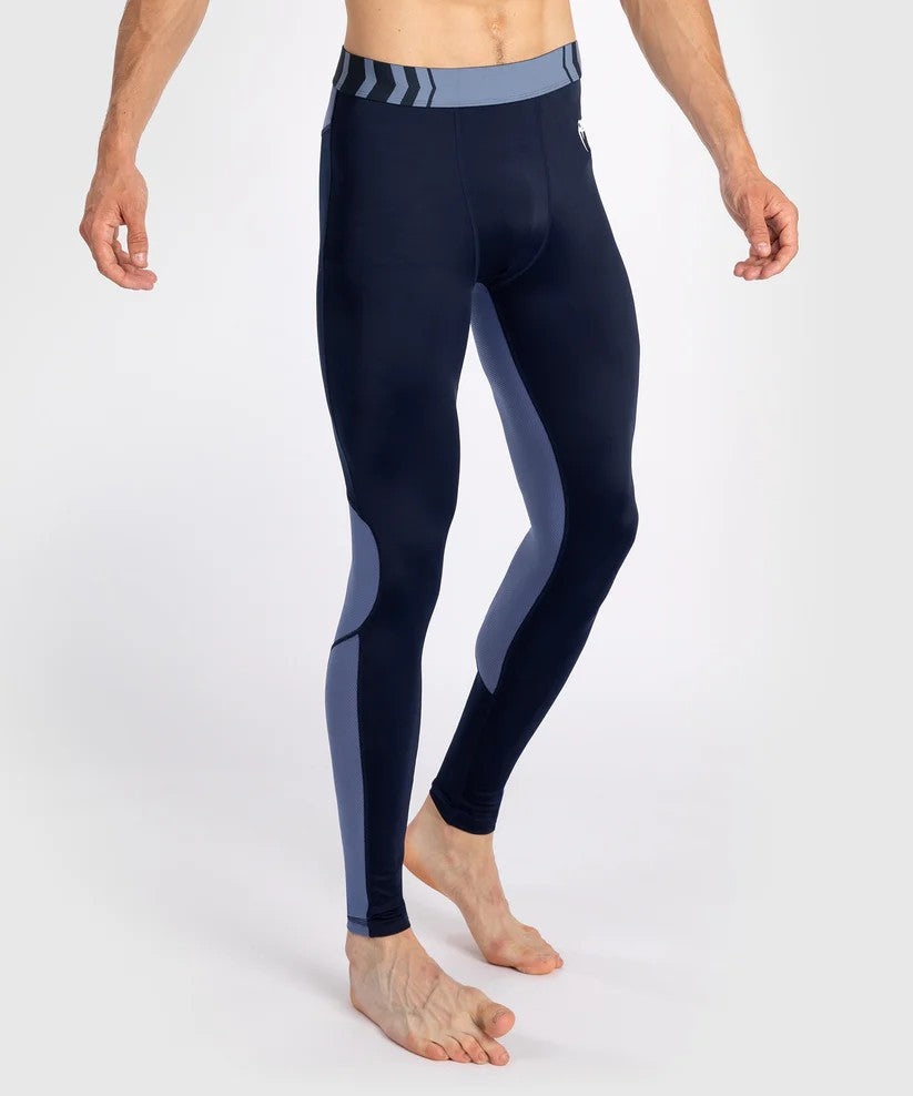 Venum Legginsy Męskie Tempest Navy Granatowe/Błękitne